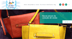 Desktop Screenshot of detodosossantos.com.br